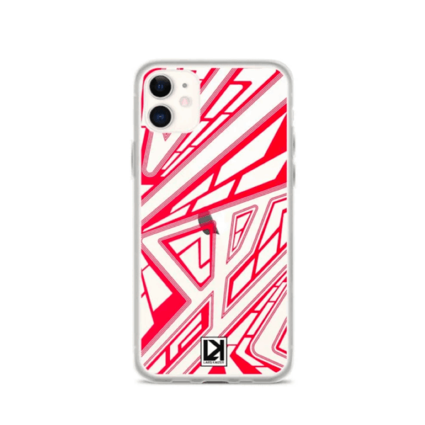 Fragment Pattern Red Case